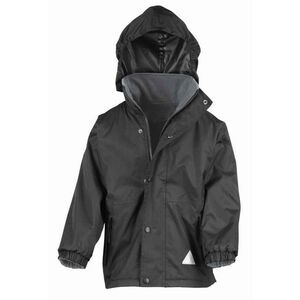 Result Childrens/Kids StormDri 4000 Reversible Jacket / Black/Gray